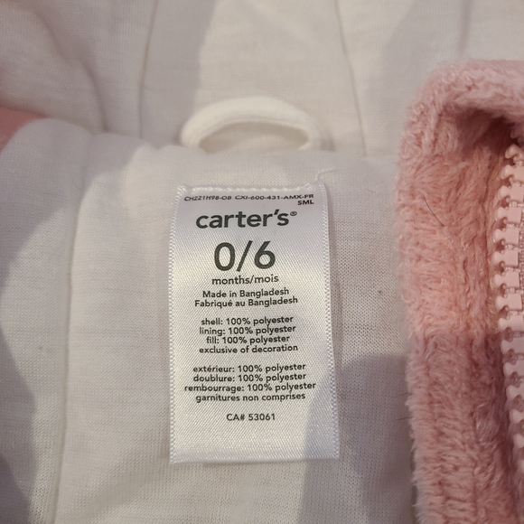 🌟5/$25 Carter's Bunting Bag Size 0-6 Months - Picture 4 of 7